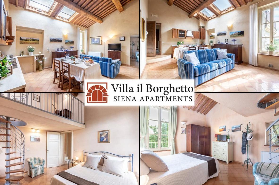 Villa Il Borghetto Siena Exteriör bild
