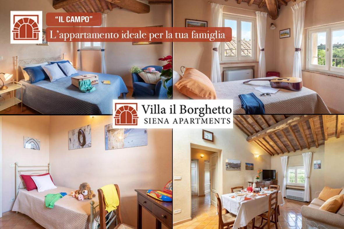 Villa Il Borghetto Siena Exteriör bild