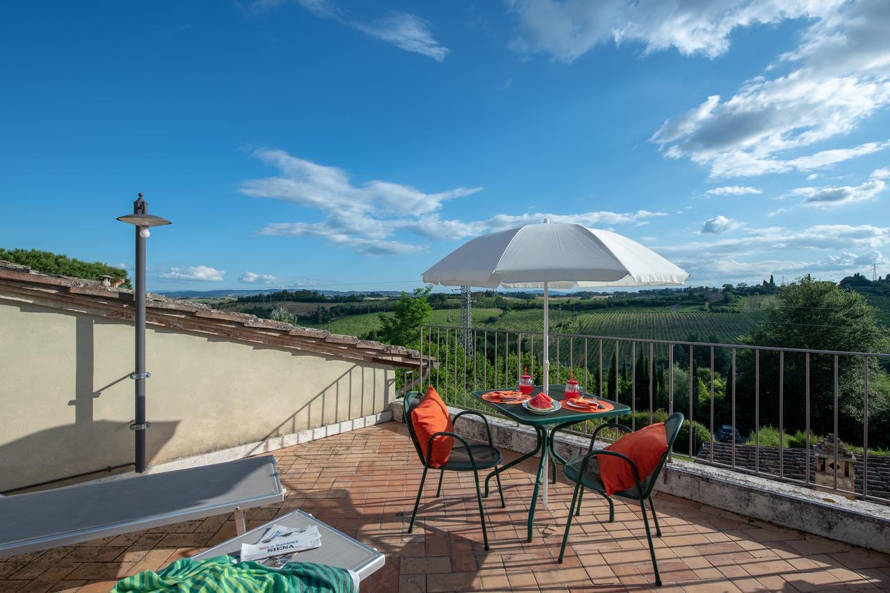 Villa Il Borghetto Siena Exteriör bild